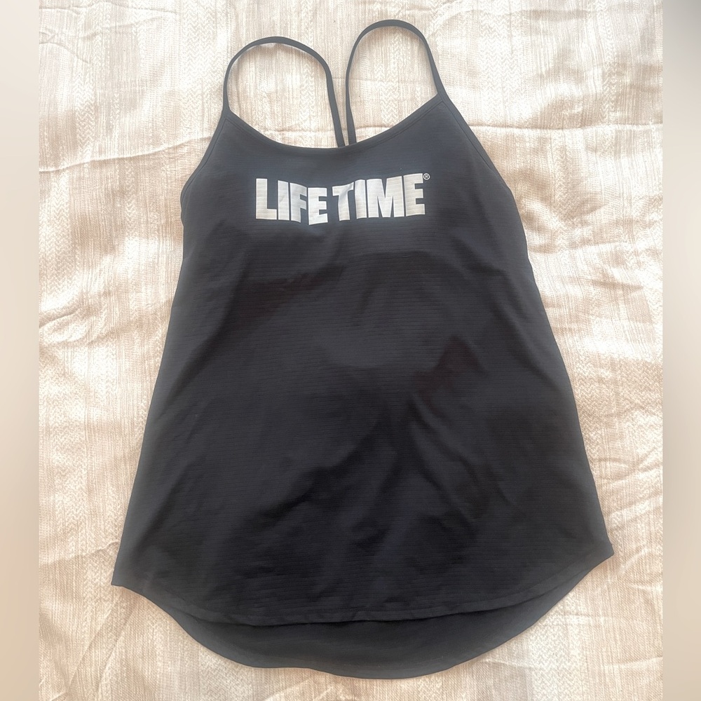 🔥 Manduka Life Time Yoga Tank – Flowy Fit, Built-in Bra (Size S) | Activewear
